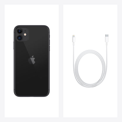 Straight Talk Apple iPhone 11, 64GB, Black - Prepaid Smartphone [Locked to Straight Talk]