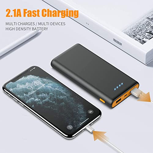 Portable Charger Power Bank 25800mAh, Ultra-High Capacity Fast Phone Charging with Newest Intelligent Controlling IC, 2 USB Port External Cell Phone Battery Pack Compatible with iPhone,Android etc