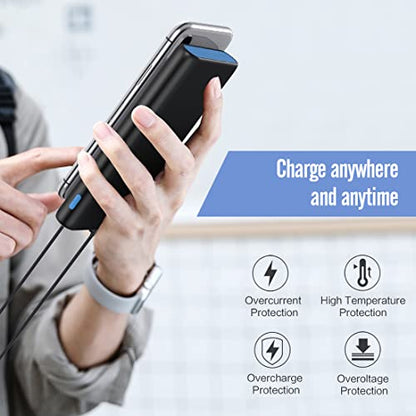 Portable Charger Power Bank 25800mAh, Ultra-High Capacity Fast Phone Charging with Newest Intelligent Controlling IC, 2 USB Port External Cell Phone Battery Pack Compatible with iPhone,Android etc